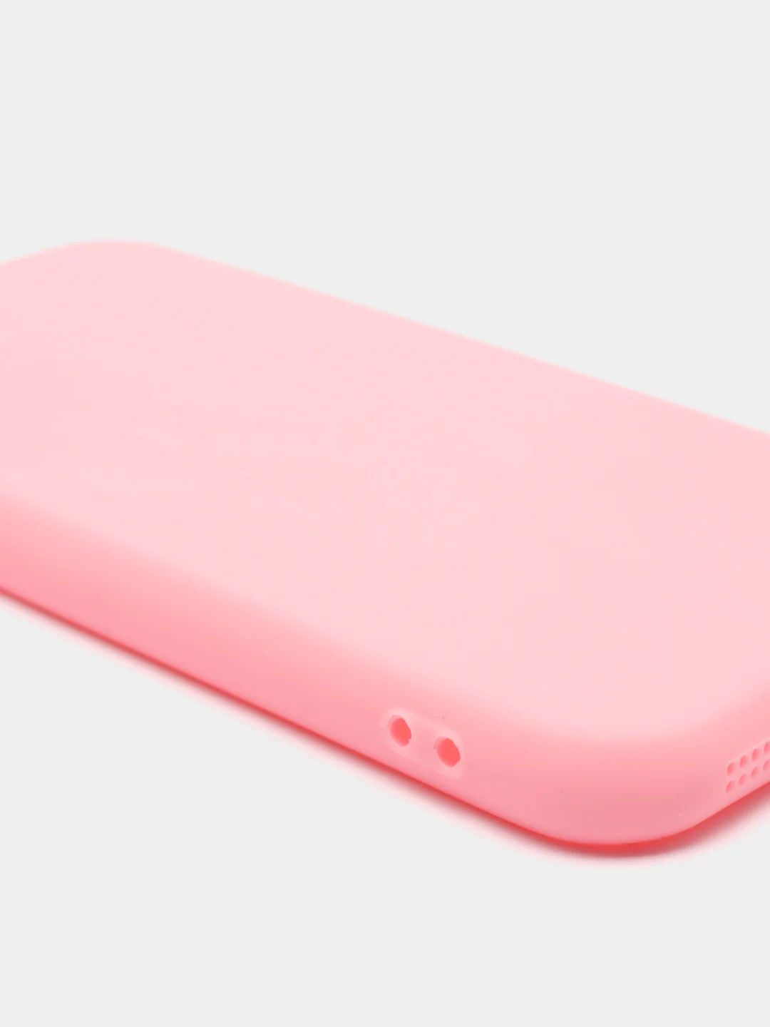 Розовый чехол силиконовый на iPhone 5, 5s, 6, 6s, 7, 8, SE 2020, X, XR, XS Max, 12 14 Pro, 13 mini