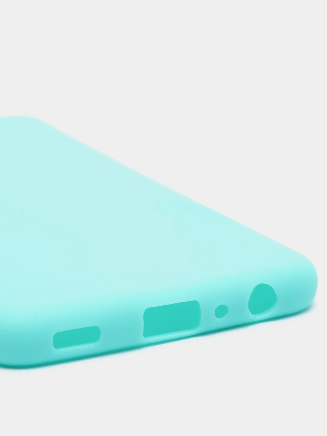 Бирюзовый чехол Samsung Galaxy A22, Galaxy M22, Galaxy M32, Самсунг Галакси А22, М22 М32 силиконовый