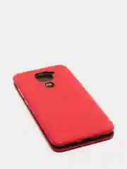 Красный чехол-книжка для Xiaomi Redmi Note 9 (Сяоми Редми Нот 9)