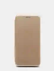 Золотой чехол книжка на Samsung Galaxy J6+ / J6 Plus, Самсунг Галакси Джи6+ / Джи6 Плюс