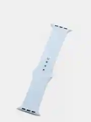 Небесно-голубой ремешок, силиконовый, цветной, для Apple Watch, 38, 40, 42, 44, 45, 49 мм