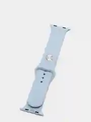 Небесно-голубой ремешок, силиконовый, цветной, для Apple Watch, 38, 40, 42, 44, 45, 49 мм