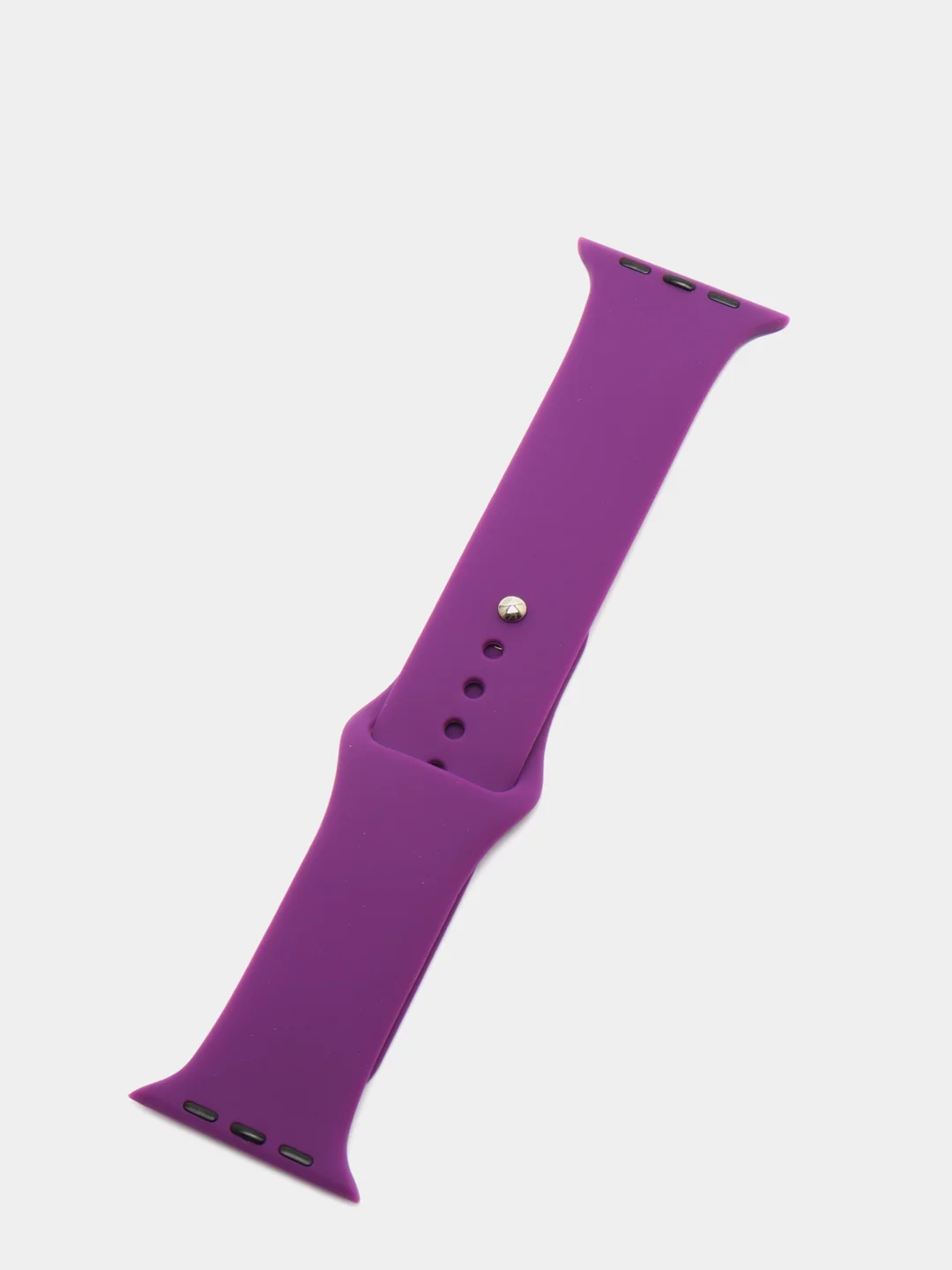 Пурпурный ремешок, силиконовый, цветной, для Apple Watch, 38, 40, 42, 44, 45, 49 мм