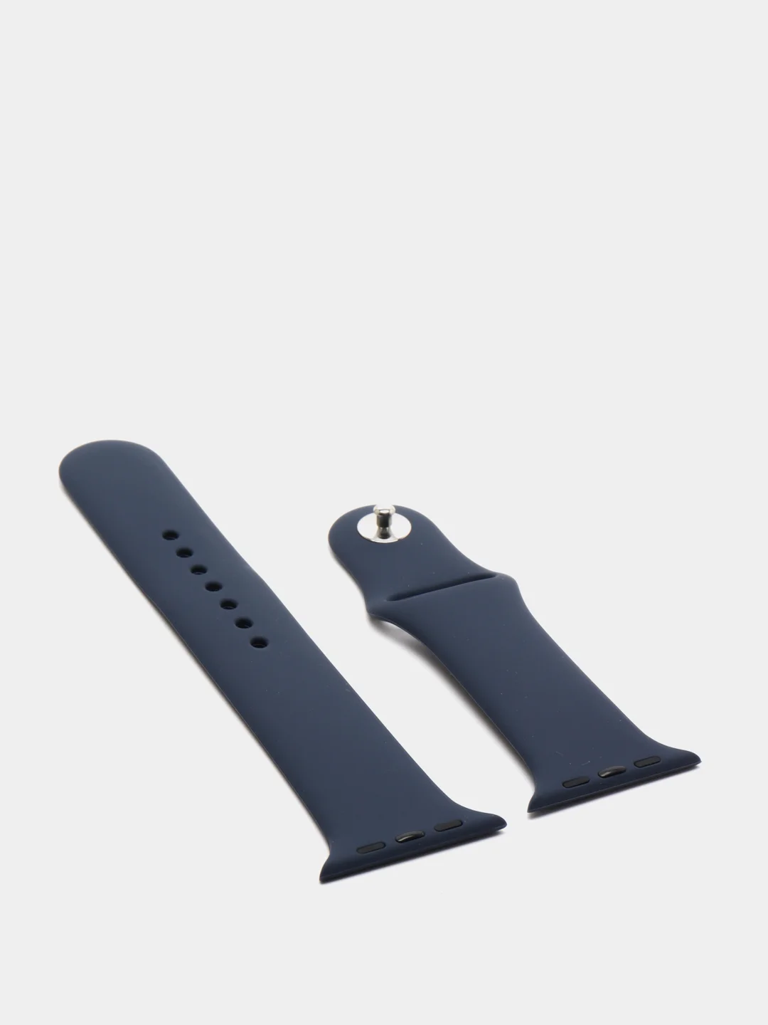 Фиолетовый ремешок, силиконовый, цветной, для Apple Watch, 38, 40, 42, 44, 45, 49 мм