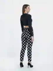 Черный женские брюки