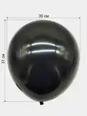 Черный воздушные шары, 10 шт