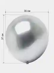 Серый воздушные шары, 10 шт