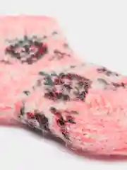 Розовый носки детские, шерстяные