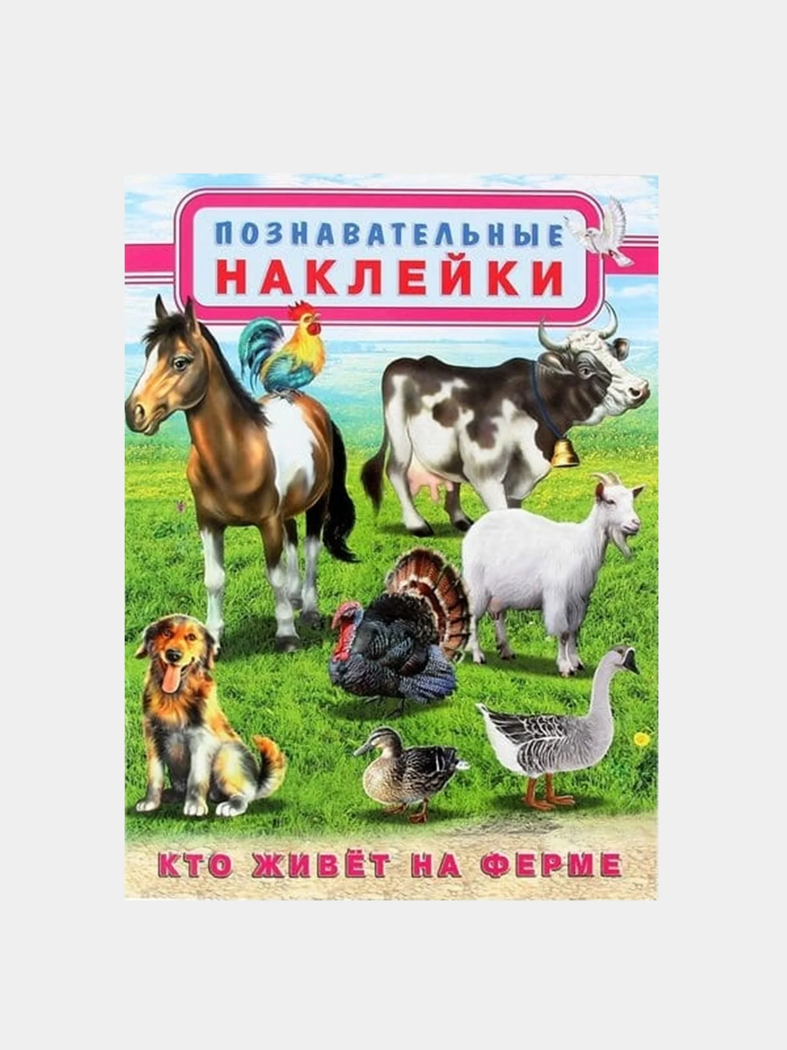 Зеленый книга с наклейками