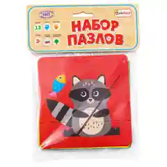 Набор пазлов "Дикие животные" - развивающая игра