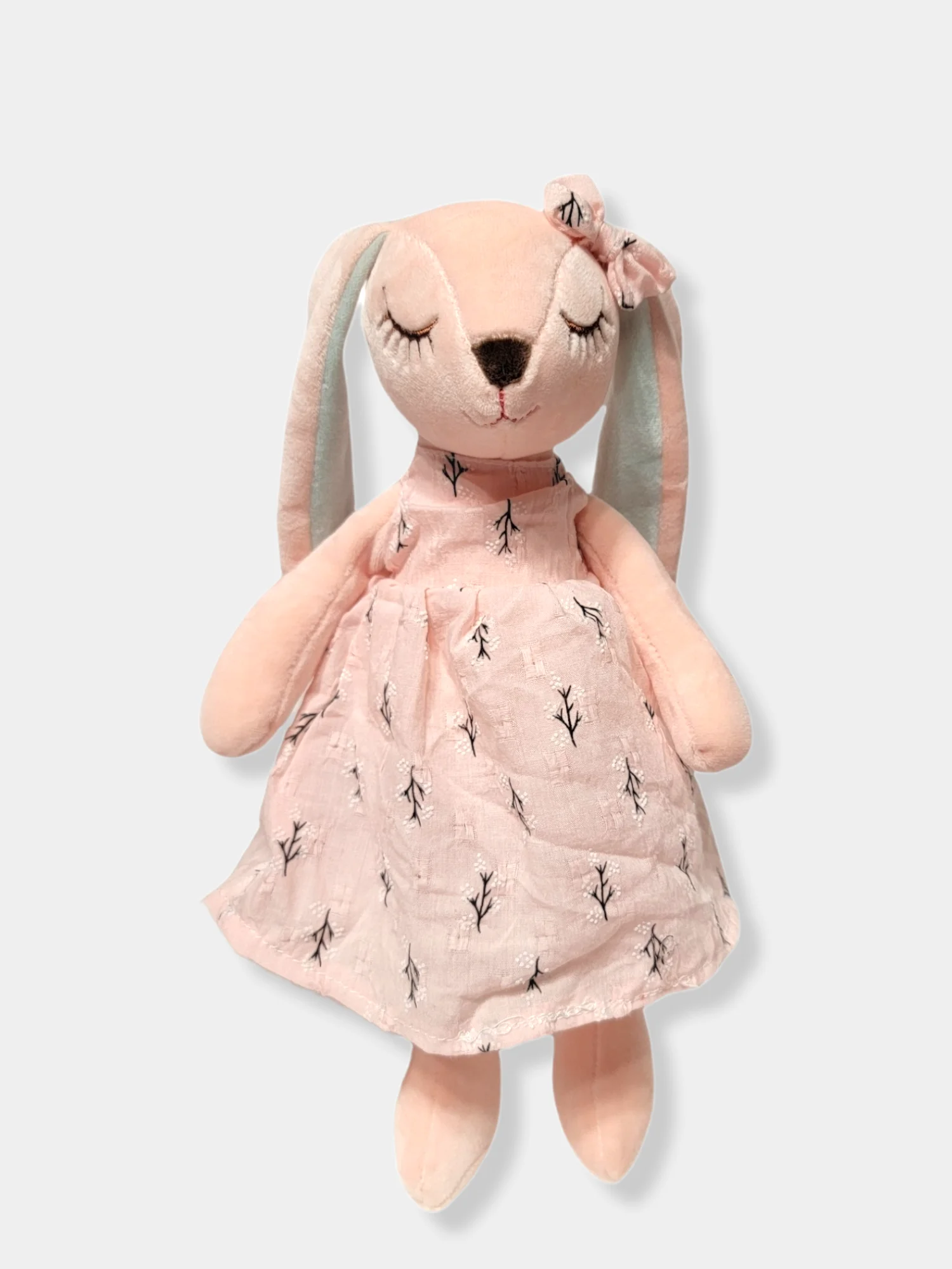 Мягкая игрушка Спящая Зайка, 35 см