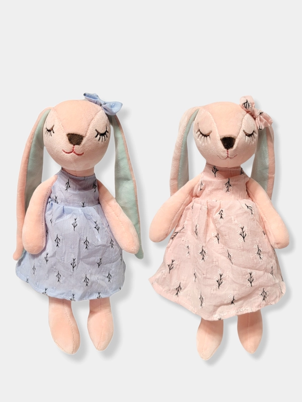 Мягкая игрушка Спящая Зайка, 35 см