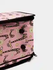 Прозрачный переноска для кошек и собак мелких пород, с принтом, 40 х 21 х 27 см