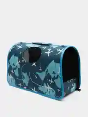 Золотой переноска для кошек и собак мелких пород, с принтом, 40 х 21 х 27 см