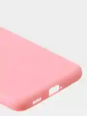Розовый чехол для Samsung S21 FE цветной матовый