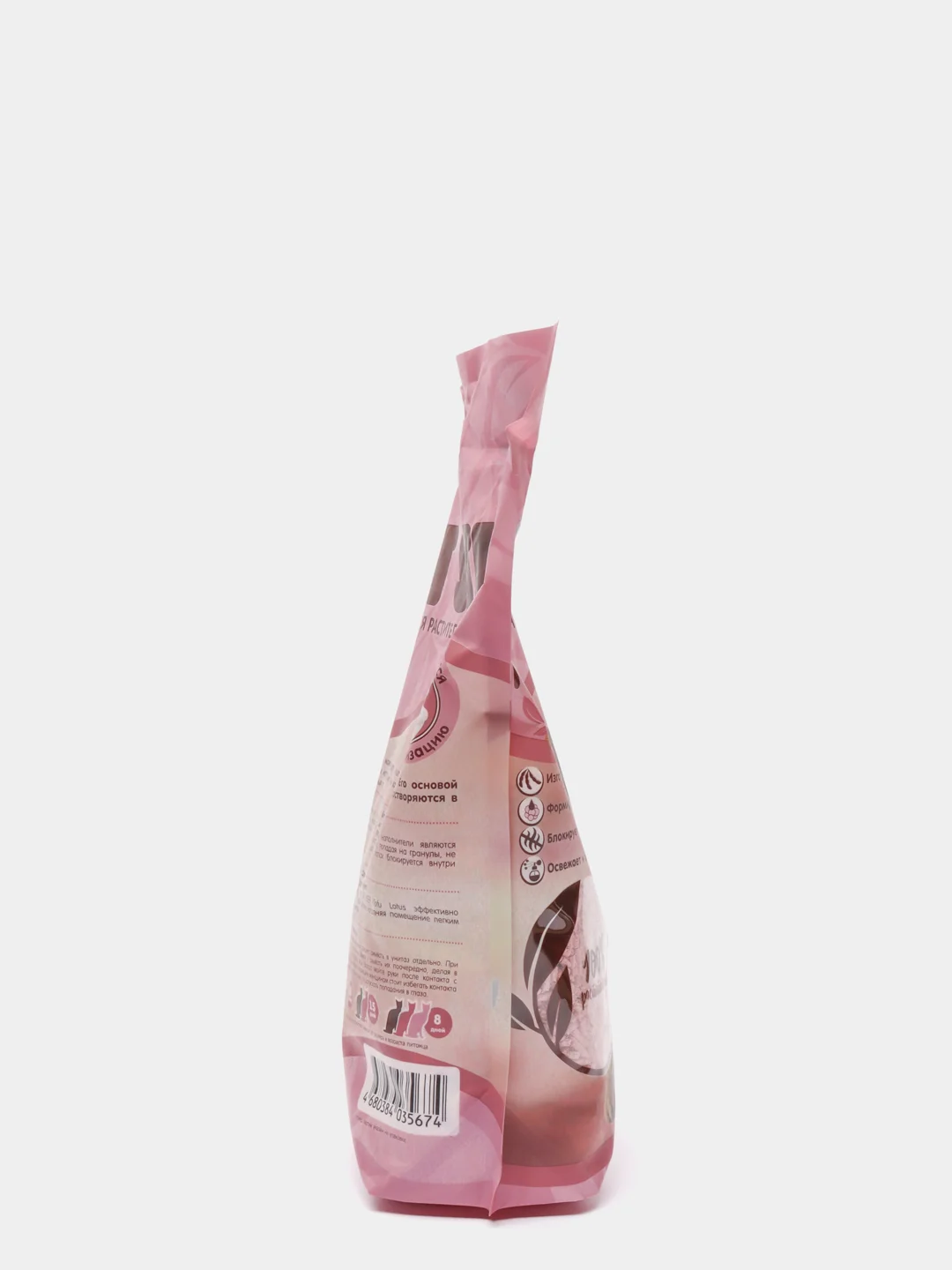 Соевый комкующийся наполнитель Cat Step Tofu Lotus, с цветочным ароматом, 6 л