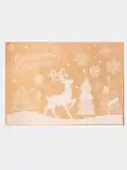 Молочный наклейка для окон, 33 х 50 см