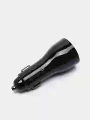 Автомобильный блок питания Xiaomi ZMI Metal Car Charger Dual Port USB/Type-C AP72 Black