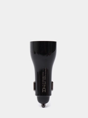 Автомобильный блок питания Xiaomi ZMI Metal Car Charger Dual Port USB/Type-C AP72 Black