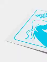 Белый наклейка на авто виниловая от ROXY-KIDS