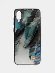 Чехол для Samsung A02 Перья
