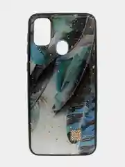 Чехол для Samsung M30S Перья