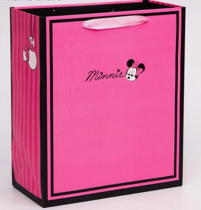 Пакет вертикальный Minnie, ламинированный, 23 х 27 х 11,5 см