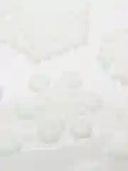 Бежевый силиконовые наклейки на окна "Снежинки"