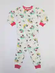 Коралловый пижама детская для девочки