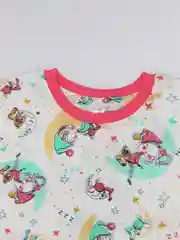 Коралловый пижама детская для девочки