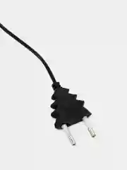 Гирлянда Нить 10 м , IP20, тёмная нить, 100 LED, свечение белое, 8 режимов, 220 В