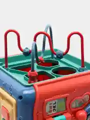 Игровой развивающий центр бизиборд для малыша со светом и звуком