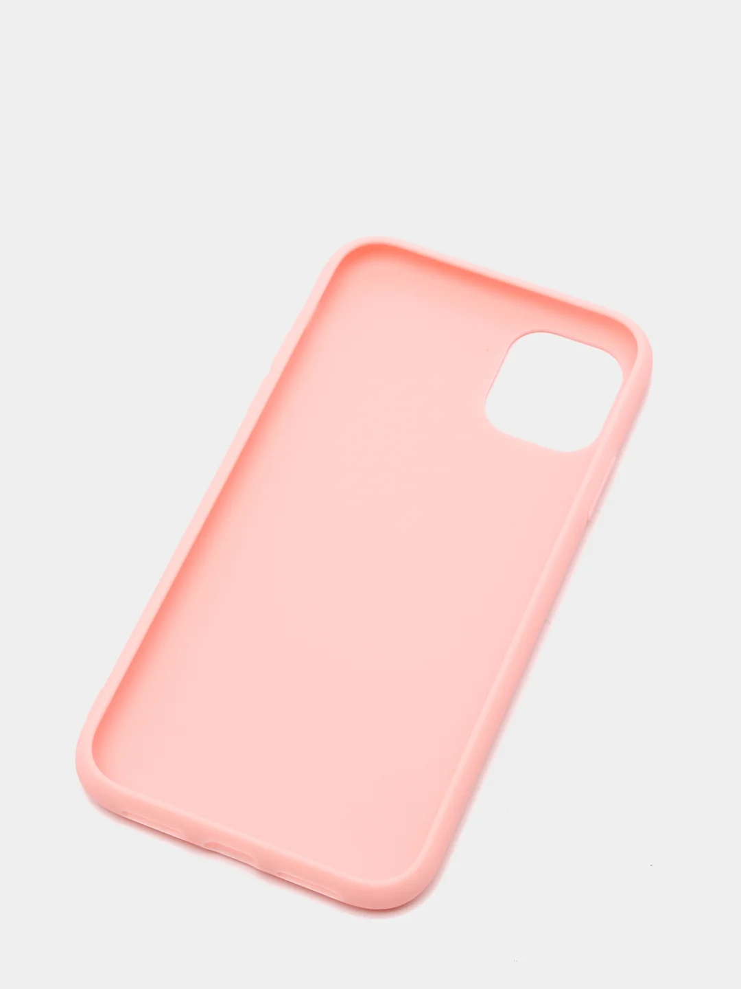 Розовый чехол силиконовый на Айфон (iPhone) 11, 14, 13, 12, XR, XS, X,6s,7, 8, SE, Pro, Max, Plus