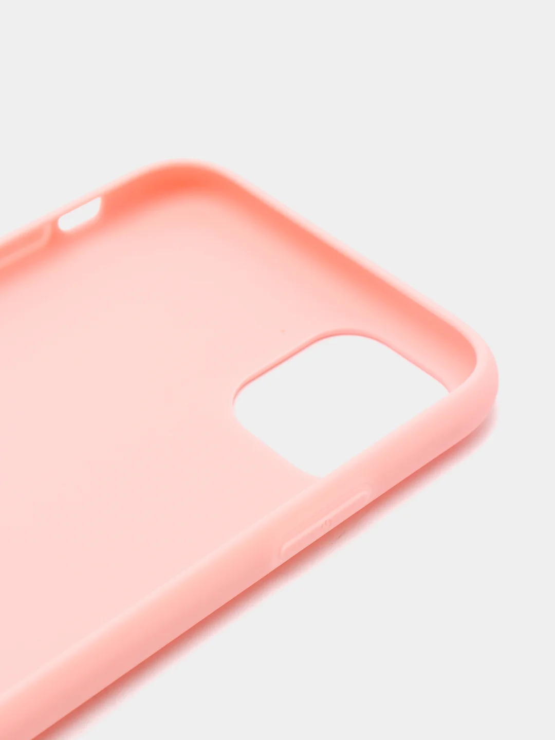 Розовый чехол силиконовый на Айфон (iPhone) 11, 14, 13, 12, XR, XS, X,6s,7, 8, SE, Pro, Max, Plus