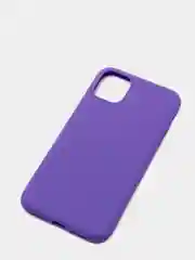 Фиолетовый чехол силиконовый на Айфон (iPhone) 11, 14, 13, 12, XR, XS, X,6s,7, 8, SE, Pro, Max, Plus
