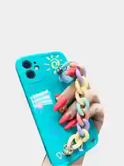 Бирюзовый чехол для iPhone 11, 12, 7/8