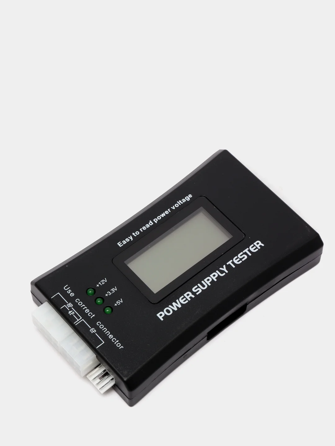 Тестер блоков питания ПК, LCD, 4/6/8/24pin/Sata, 3.3/5/12V