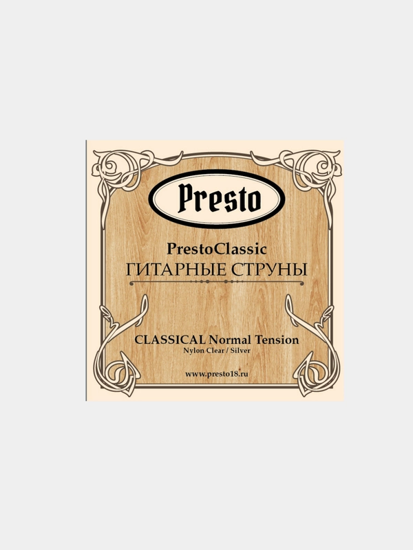 Струны Для Классической Гитары Presto Classic G02