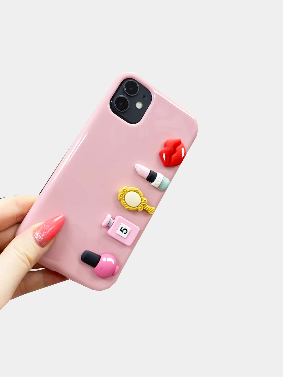 Розовый чехол для iPhone 11, 12, 7/8