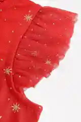 Красный платье для девочки нарядное crockid