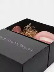 Коралловый меланж бокал для вина, из цветного стекла, в подарочной упаковке