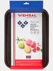 Противень для запекания Vensal Brave ami VS2504  37х26,5см штампованный алюминий