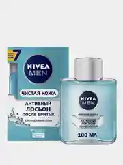 Лосьон после бритья NIVEA MEN "Чистая кожа", активный, 100 мл