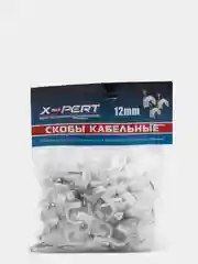 Скобы кабельные круглые 12 мм 50 шт
