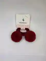 Бордовый детские резинки для волос