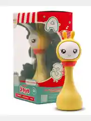 Желтый интерактивная музыкальная игрушка Умный зайка alilo R1+Yoyo.Погремушка