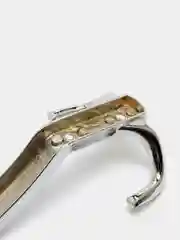 Крючок вешалка для ванны, трехрожковый, усиленный, хром