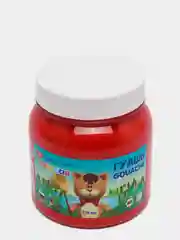 Гуашь "Цветик", 220 мл, красная