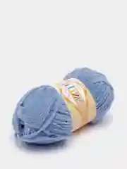 Синий меланж пряжа Alize Softy (Ализе Софти)