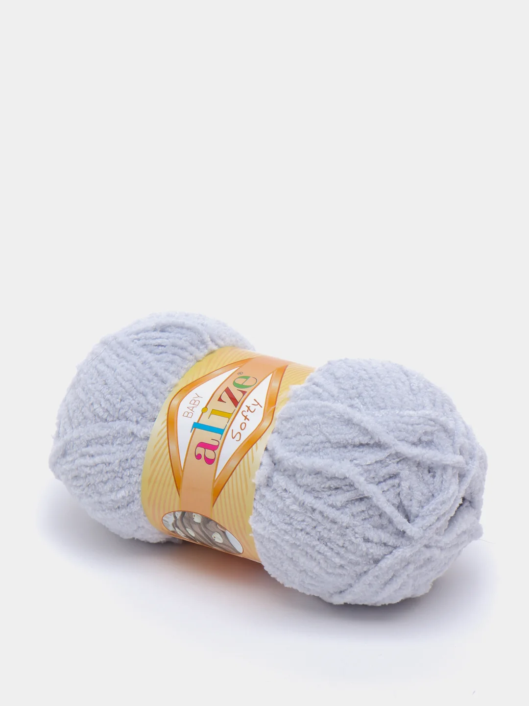 Серебряный пряжа Alize Softy (Ализе Софти)